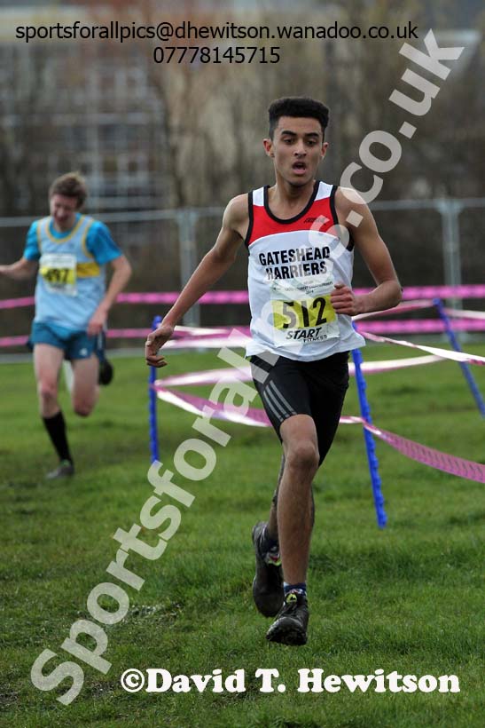Mens under-17s North Eastern Cross Country Chanpionships. Photo: David T. Hewitson/Sports for All Pics